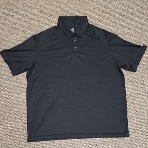 NIKE NikeFIT DRY Men's Black Golf Polo Shirt Size XXL / 2XL